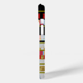 Cool Modern Stripes Custom Case-Mate iPhone Case (Achterkant / Links)