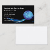 Cool Modern Technology-Visitekaartjes Visitekaartje (Voorkant / Achterkant)