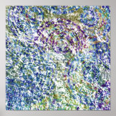 Cool, modern, trendy colorful abstract background poster (Voorkant)