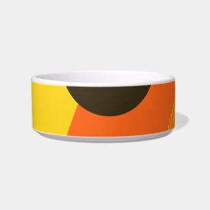 Cool, modern, trendy, urban Memphis illustratie Voerbakje