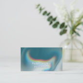 Cool Modern Uniek Christelijk Kerkpastor Visitekaartje (Staand voorkant)