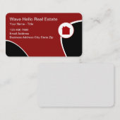 Cool Modern Uniek Vastgoed Visitekaartjes (Voorkant / Achterkant)