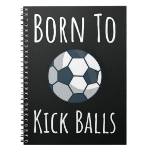 Cool Modern Voetbal Cadeaus Boy Player Trendy Notitieboek