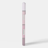 Cool moderne chic gestreepte, wimpers Case-Mate iPhone case (Achterkant / Rechts)