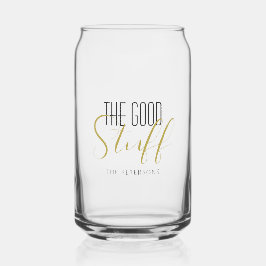 Cool Moderne Elegante Goede Spullen Goud Zwart Naa Blikvorm Glas