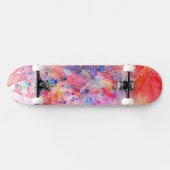 Cool Moderne Kunst Geschilderd Persoonlijk Skateboard (Horizontaal)
