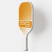 Cool Moderne Minimalistische Beginletters Verlopen Pickleball Paddle (Links)