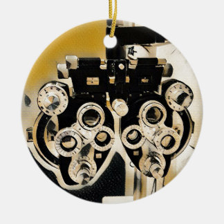 Cool Moderne Optometristen Phoroptorlenzen Keramisch Ornament