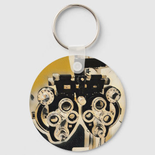 Cool Moderne Optometristen Phoroptorlenzen Sleutelhanger