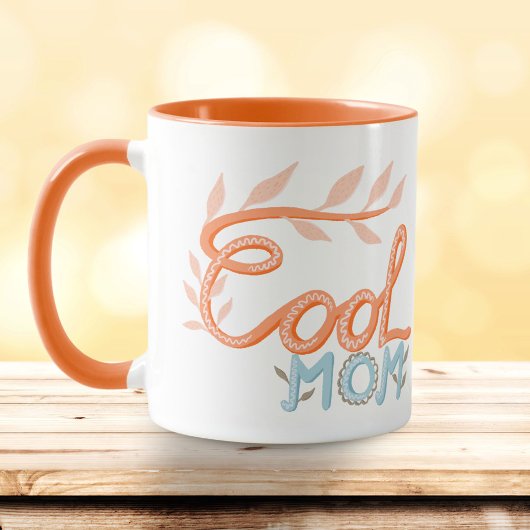 Cool Moeder Hand Lettering Moederdag Mok