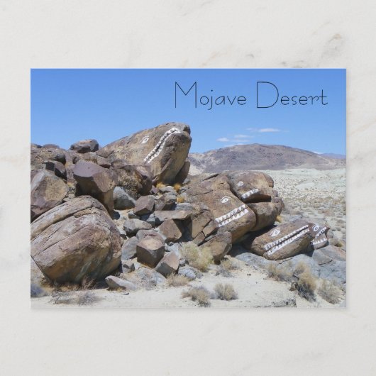 Cool Mojave Desert Briefkaart! Briefkaart (Voorkant)