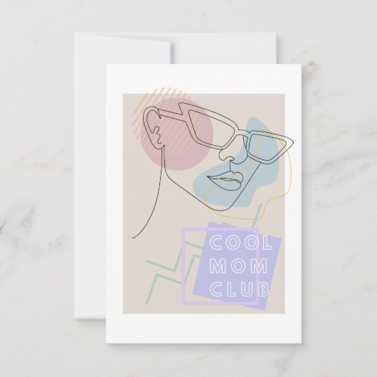 Cool Mom Club Kaart (Voorkant)