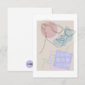 Cool Mom Club Kaart (Voorkant / Achterkant)