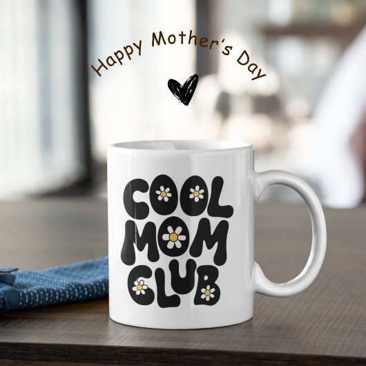 Cool mom club moederdag koffiemok