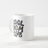 Cool mom club moederdag koffiemok (Voorkant links)