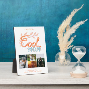 Cool Mom Hand Lettering Moederdag 4 Foto  Fotoplaat