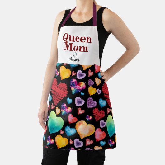 Cool Mom Hearts Schort (Insitu)