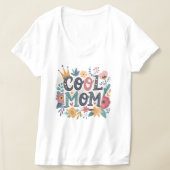 Cool Mom is in het huis T-shirt (Laagn)