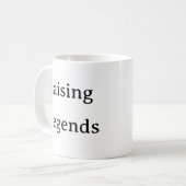 Cool Mom Mok – Raising Legends Bold Coffee Cup (Voorkant links)