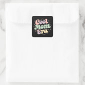Cool Mom - Mom Gifts - Voor Moederdag Vierkante Sticker (Tas)