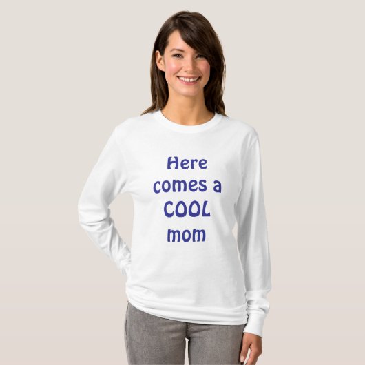 Cool mom t-shirt (Voorkant volledig)
