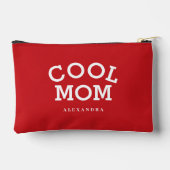 Cool Mom Wit Rood Aangepaste Naam Moederdag Etui (Achterkant)