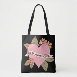 Cool Mom's Club Gepersonaliseerd Monogram Tote Bag