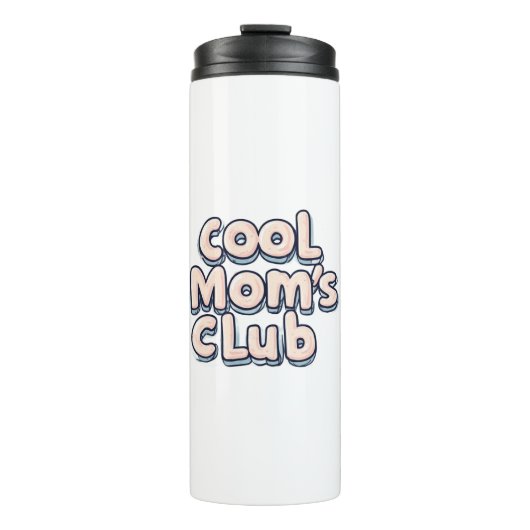 Cool Mom's Club Grappig Thermosbeker (Voorkant)