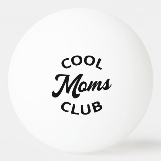 Cool Moms Club I Pingpongbal (Voorkant)
