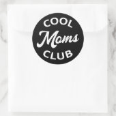 Cool Moms Club I Ronde Sticker (Tas)