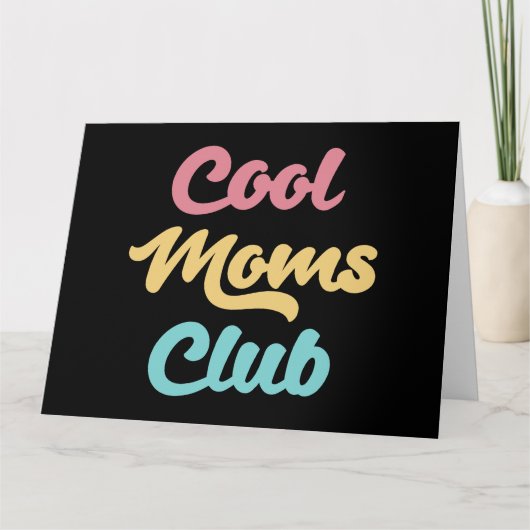 Cool Moms Club II Kaart (Voorkant)