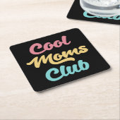 Cool Moms Club II Kartonnen Onderzetters (Schuin)