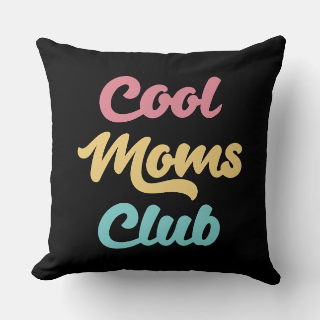 Cool Moms Club II Kussen (Voorkant)