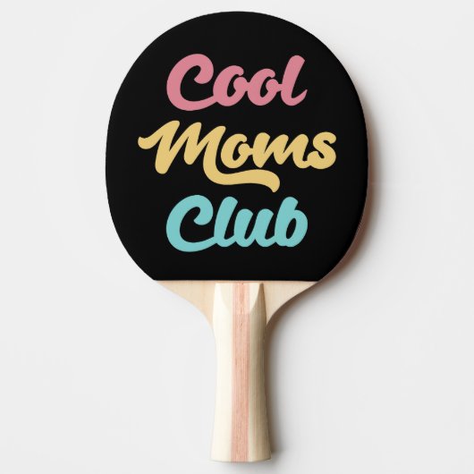 Cool Moms Club II Tafeltennisbatje (Voorkant)