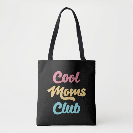 Cool Moms Club II Tote Bag (Voorkant)