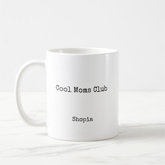 Cool Moms Club Persoonlijk Koffiemok (Links)