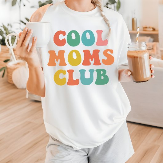 Cool Moms Club Retro Shirt, beste moeder ooit cade T-shirt