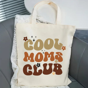 Cool Moms Club Retro Tote Tas, Best Mom Ever Tas