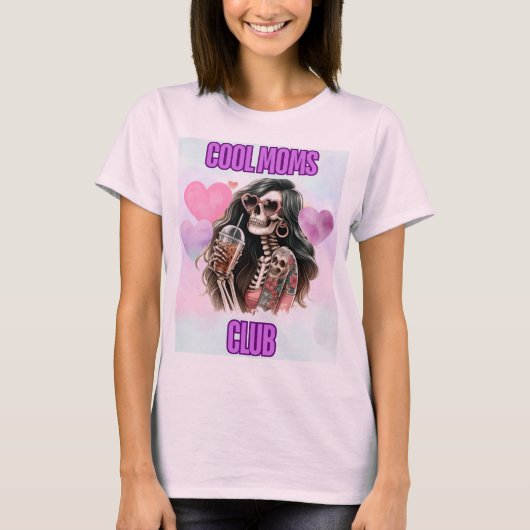 Cool Moms Club T-shirt (Voorkant)