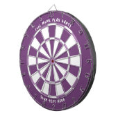 "COOL MOMS PLAY DARTS" met aangepaste kleuren en t Dartbord (Voorkant Rechts)