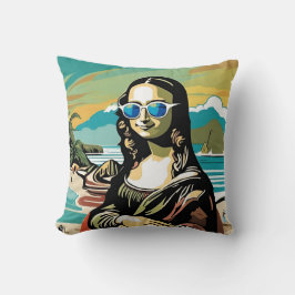 Cool Mona Lisa Kussen