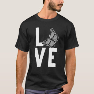 Cool Monarch Vlinder Mannen Vrouwen Lepidopterist  T-shirt