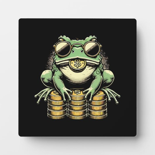 , Cool Money Frog, Lucky Toad, Jin Chan Fotoplaat (Voorkant)