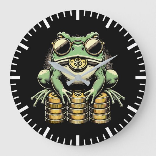 , Cool Money Frog, Lucky Toad, Jin Chan Grote Klok (Voorkant)