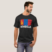 Cool Mongolia Flag T-shirt (Voorkant volledig)