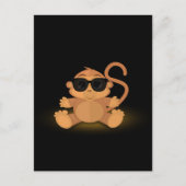 Cool Monkey Briefkaart (Voorkant)