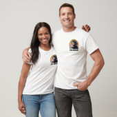 Cool Monkey Chimpansee Retro Illustratie T-shirt (Unisex)