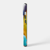 Cool Monkey met hoofdtelefoon iPhone 15 Case (Linkerkant)