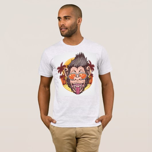 Cool Monkey T-shirt (Voorkant volledig)