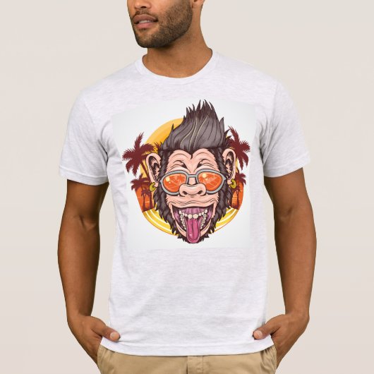 Cool Monkey T-shirt (Voorkant)